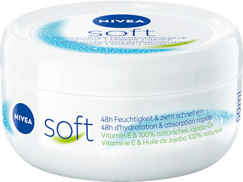 Hydraterende crème zacht in een potje, 50 ml