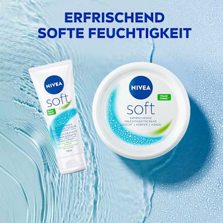 Zachte hydraterende crème in een potje, 375 ml