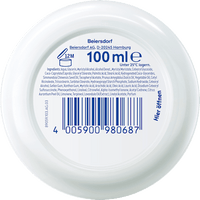 Zachte hydraterende crème in een potje, 100 ml