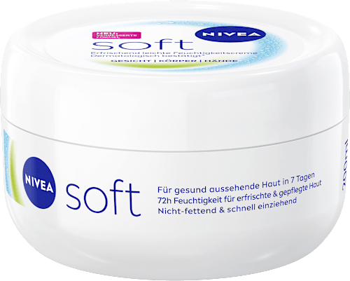 Feuchtigkeitscreme soft im Tiegel, 200 ml