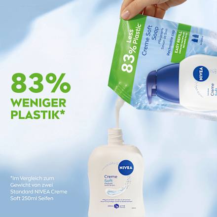 Flüssigseife Creme soft Nachfüllpack, 500 ml
