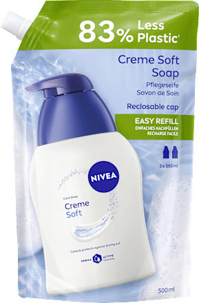 Flüssigseife Creme soft Nachfüllpack, 500 ml