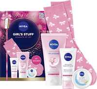 Geschenkset Girls Stuff+ Socken 4tlg, 1 St NIVEA