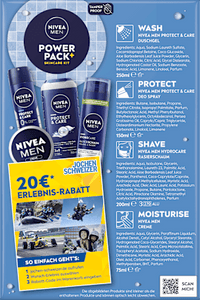 Geschenkset PowerPack+ Coupon 4-delig, 1 stuk