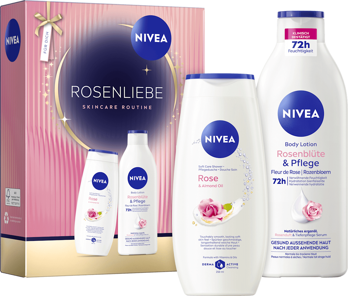 Geschenkset Rosenliebe 2tlg, 1 St