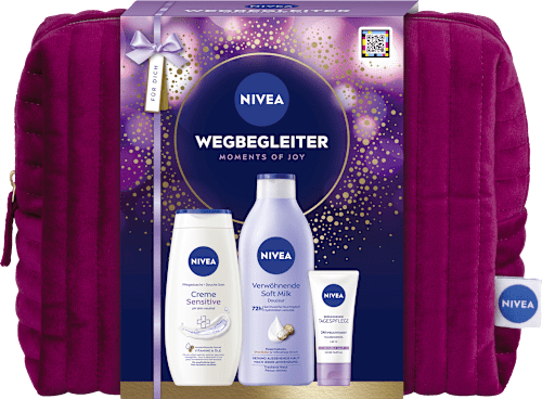 Cadeauset companion + cosmetische tas 4-delig, 1 stuk
