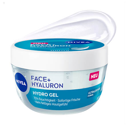 NIVEA Gesichtscreme Face+ Hyaluron Hydro Gel, 100 ml