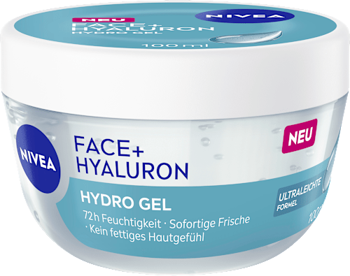 NIVEA Gesichtscreme Face+ Hyaluron Hydro Gel, 100 ml
