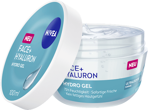 NIVEA Gesichtscreme Face+ Hyaluron Hydro Gel, 100 ml