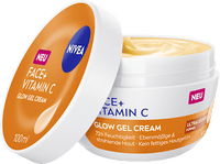 NIVEA Gesichtscreme Face+ Vitamin C Glow Gel, 100 ml