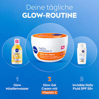 NIVEA Gesichtscreme Face+ Vitamin C Glow Gel, 100 ml