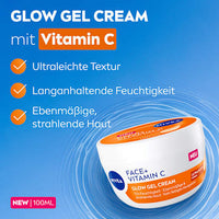 Gesichtscreme Face+ Vitamin C Glow Gel, 100 ml