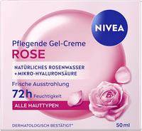 Gesichtscreme Gel-Creme Rose pflegend, 50 ml