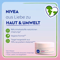 Gesichtscreme Gel-Creme Rose pflegend, 50 ml