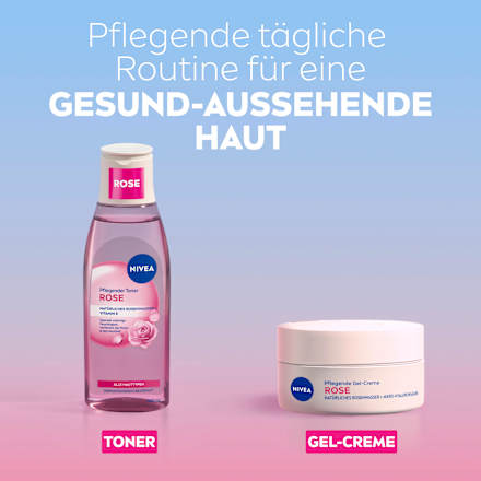 Gesichtscreme Gel-Creme Rose pflegend, 50 ml