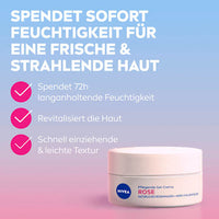 Gesichtscreme Gel-Creme Rose pflegend, 50 ml