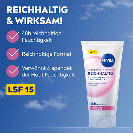 Gesichtscreme LSF 15 reichhaltig, 50 ml