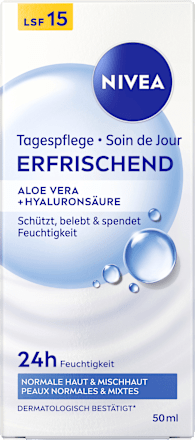 Gesichtscreme LSF15 erfrischend, 50 ml