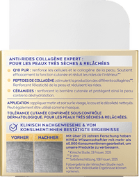 Gesichtscreme Q10 Anti-Falten Kollagen Experte, 50 ml