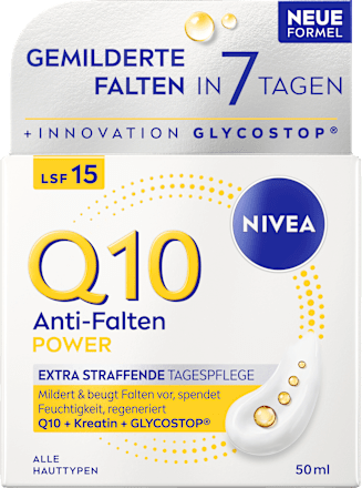 Gesichtscreme Q10 Anti-Falten LSF15, 50 ml