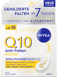 Gesichtscreme Q10 Anti-Falten LSF15, 50 ml