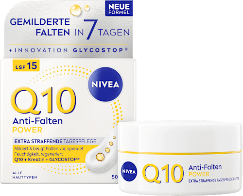 Gesichtscreme Q10 Anti-Falten LSF15, 50 ml
