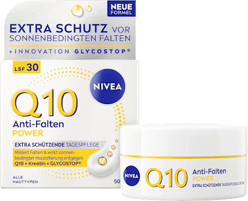 Gesichtscreme Q10 Anti-Falten LSF30, 50 ml