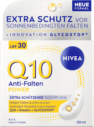 Gesichtscreme Q10 Anti-Falten LSF30, 50 ml