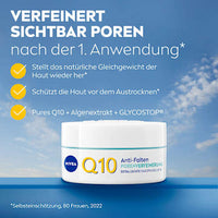 Gesichtscreme Q10 Anti-Falten porenverfeinernd, 50 ml