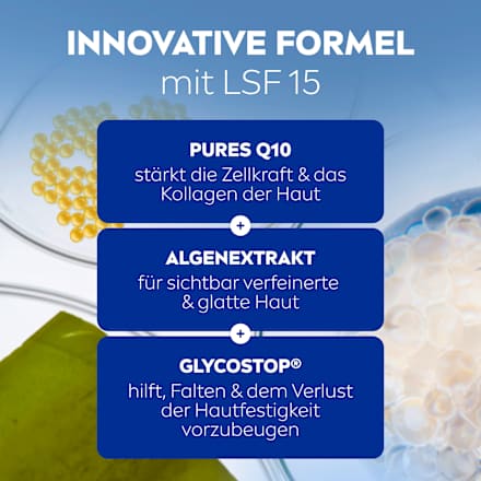 Gesichtscreme Q10 Anti-Falten porenverfeinernd, 50 ml