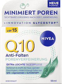 Gesichtscreme Q10 Anti-Falten porenverfeinernd, 50 ml
