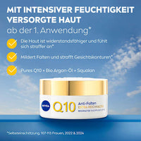 Gesichtscreme Q10 Anti-Falten Reichhaltig LSF15, 50 ml