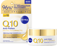 Gesichtscreme Q10 Anti-Falten Reichhaltig LSF15, 50 ml