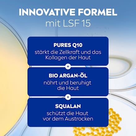 Gesichtscreme Q10 Anti-Falten Reichhaltig LSF15, 50 ml