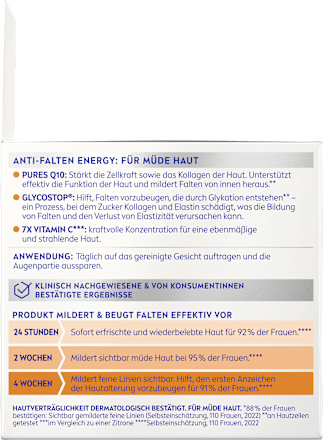 Gesichtscreme Q10 Energy, 50 ml