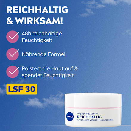 Gesichtscreme reichhaltig trockene Haut, 50 ml