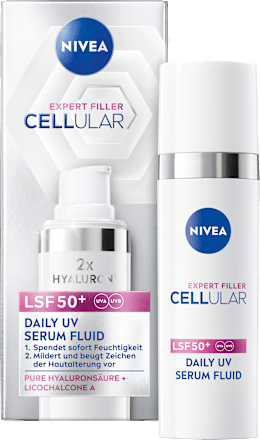 Gezichtscrème Serum Vloeibaar Cellulair SPF 50+, 30 ml