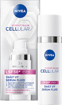 Gezichtscrème Serum Vloeibaar Cellulair SPF 50+, 30 ml