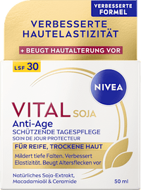 Gesichtscreme Vital Soja Anti-Age schützend LSF 30, 50 ml