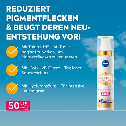 Gesichtsfluid Cellular Luminous 630 Anti Pigmentflecken LSF 50, 40 ml