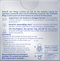Getinte gezichtsvloeistof 3-in-1 hyaluron-cellulaire filler (donker) SPF 15, 15 g
