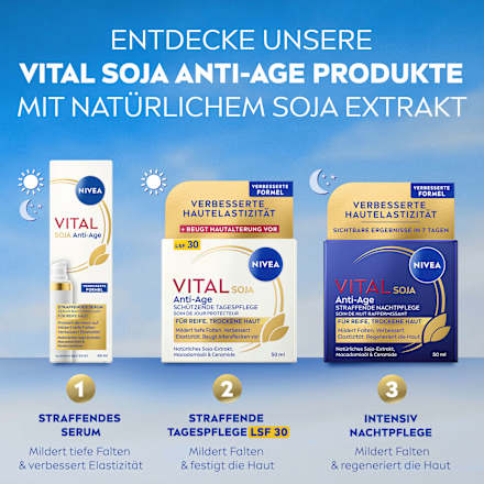 Gesichtsserum Vital Soja Anti-Age straffend, 40 ml
