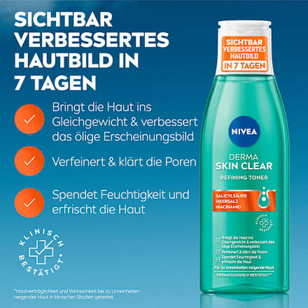 Gesichtswasser Derma Skin Clear, 200 ml