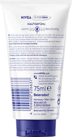 Handcreme Anti-Age Q10, 75 ml