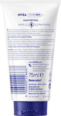 Handcreme Anti-Age Q10, 75 ml
