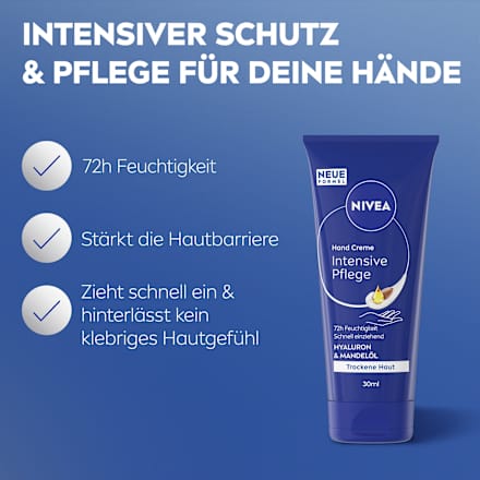Handcreme intensiv Reisegröße, 30 ml