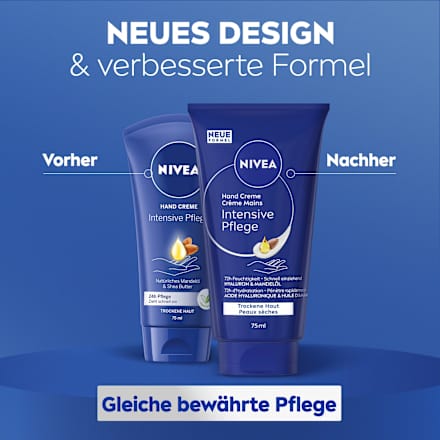 Handcreme intensive Pflege, trockene Haut, 75 ml