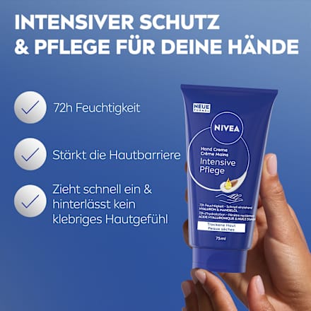 Handcreme intensive Pflege, trockene Haut, 75 ml