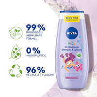 Kinder Duschgel & Shampoo & Spülung 3in1 Beerenduft, 250 ml
