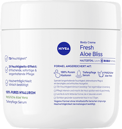 Körpermilch Body Creme Fresh Aloe Bliss, 400 ml